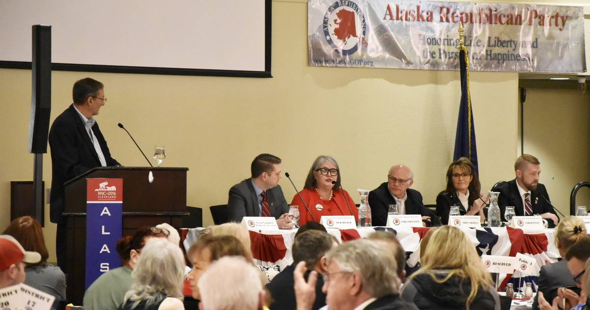 Palin, Begich, other U.S. House candidates trade barbs at Alaska GOP convention