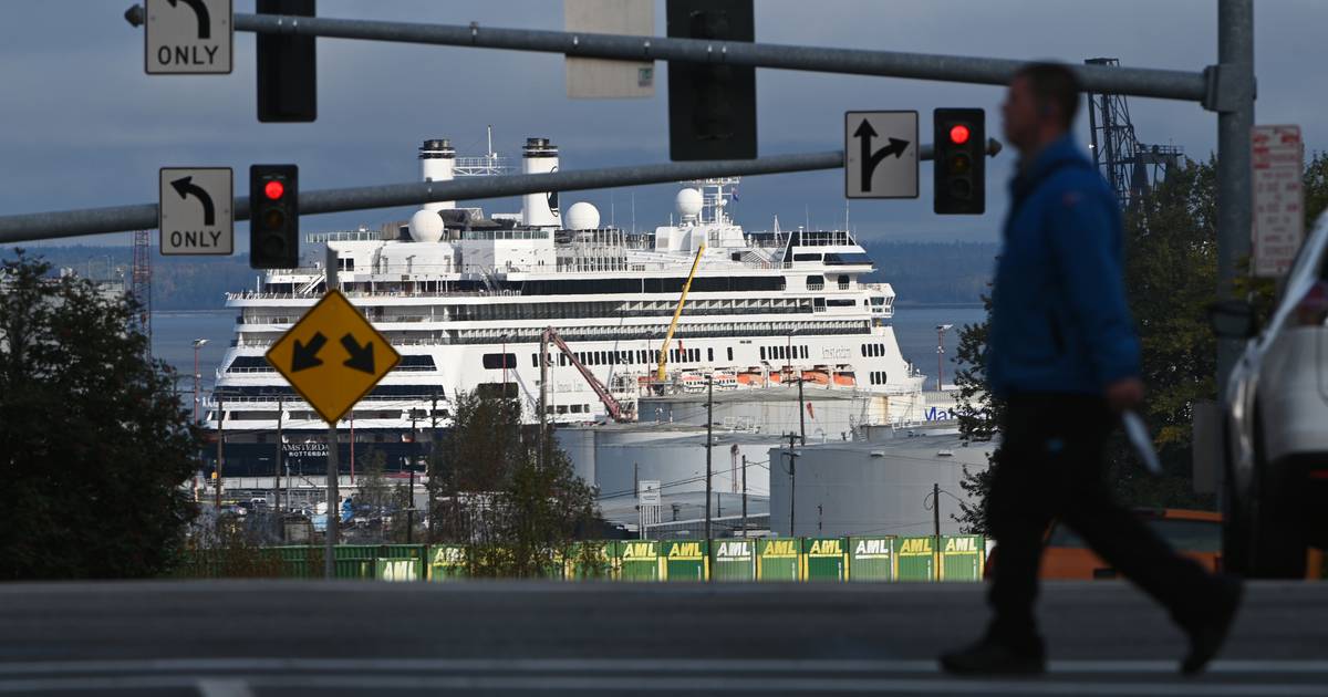 Only one cruise ship is scheduled to stop in Anchorage this season