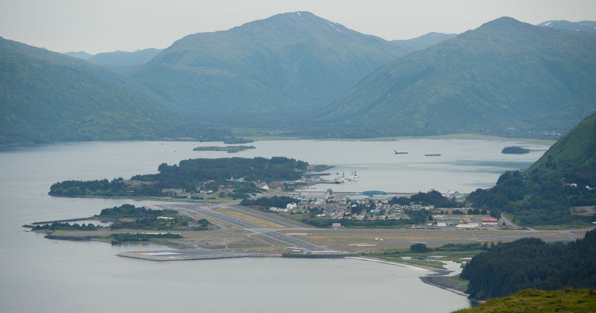 The July 8.2 earthquake off the coast of Alaska may have caused a ship to sank to spill fuel near Kodiak, an official said