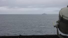 Coast Guard patrol spots Russian military ship off the Aleutian Islands