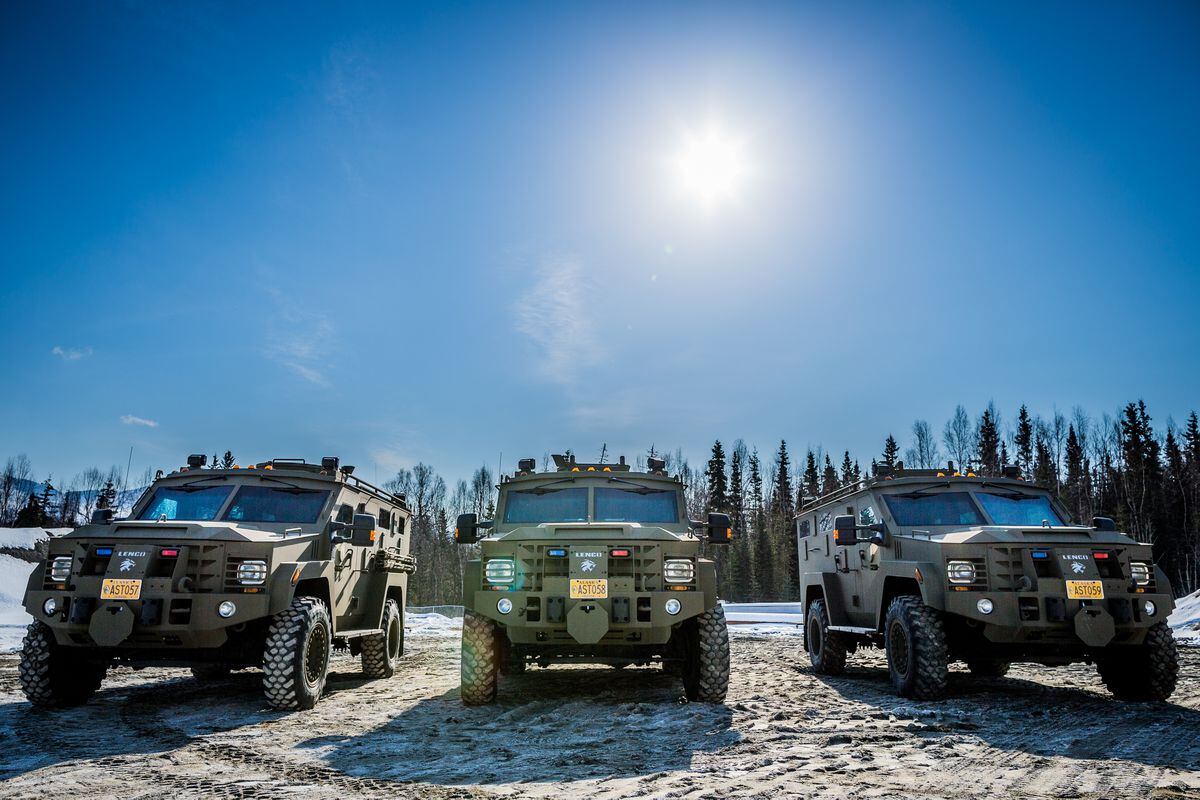 Alaska State Trooper car