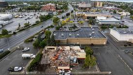 Bank to replace former Denny’s demolished in Midtown Anchorage