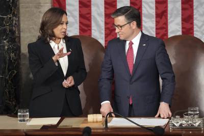 House Republicans vote to rebuke Kamala Harris over administration’s handling of border policy