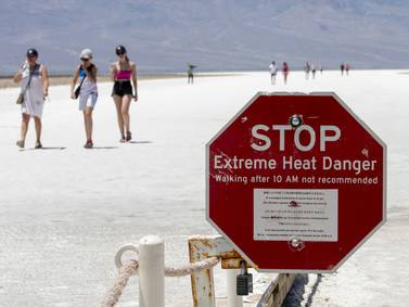 Death Valley just recorded the hottest month ever observed on the planet