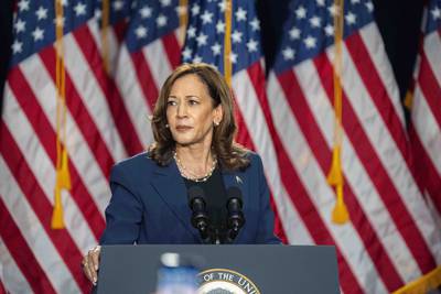 Harris tells crowd in battleground Wisconsin that election is ‘a choice between freedom and chaos’