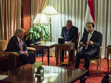 $10M cash withdrawal drove secret probe into whether Trump took money from Egypt