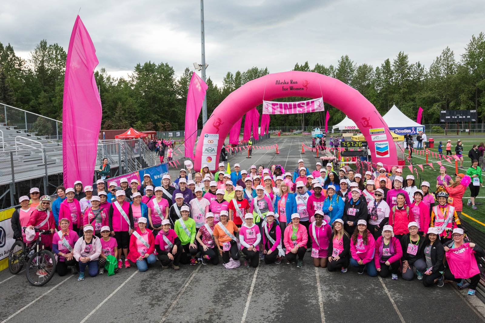 Thousands turn course pink during Alaska Run for Women Anchorage