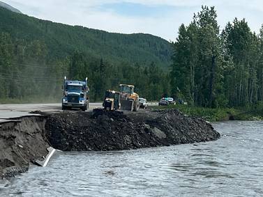 Glenn Highway fully reopened in erosion-damaged stretch near Sutton