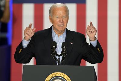 To a defiant Biden, the 2024 race is up to the voters, not to Democrats on Capitol Hill