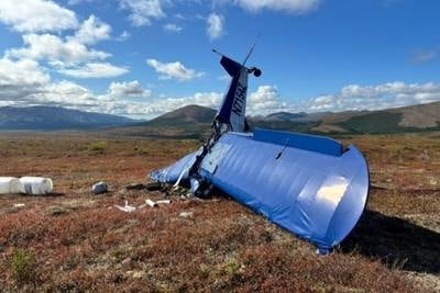 Witness reports hearing plane engine ‘call for power’ before crashing south of McGrath, NTSB report says