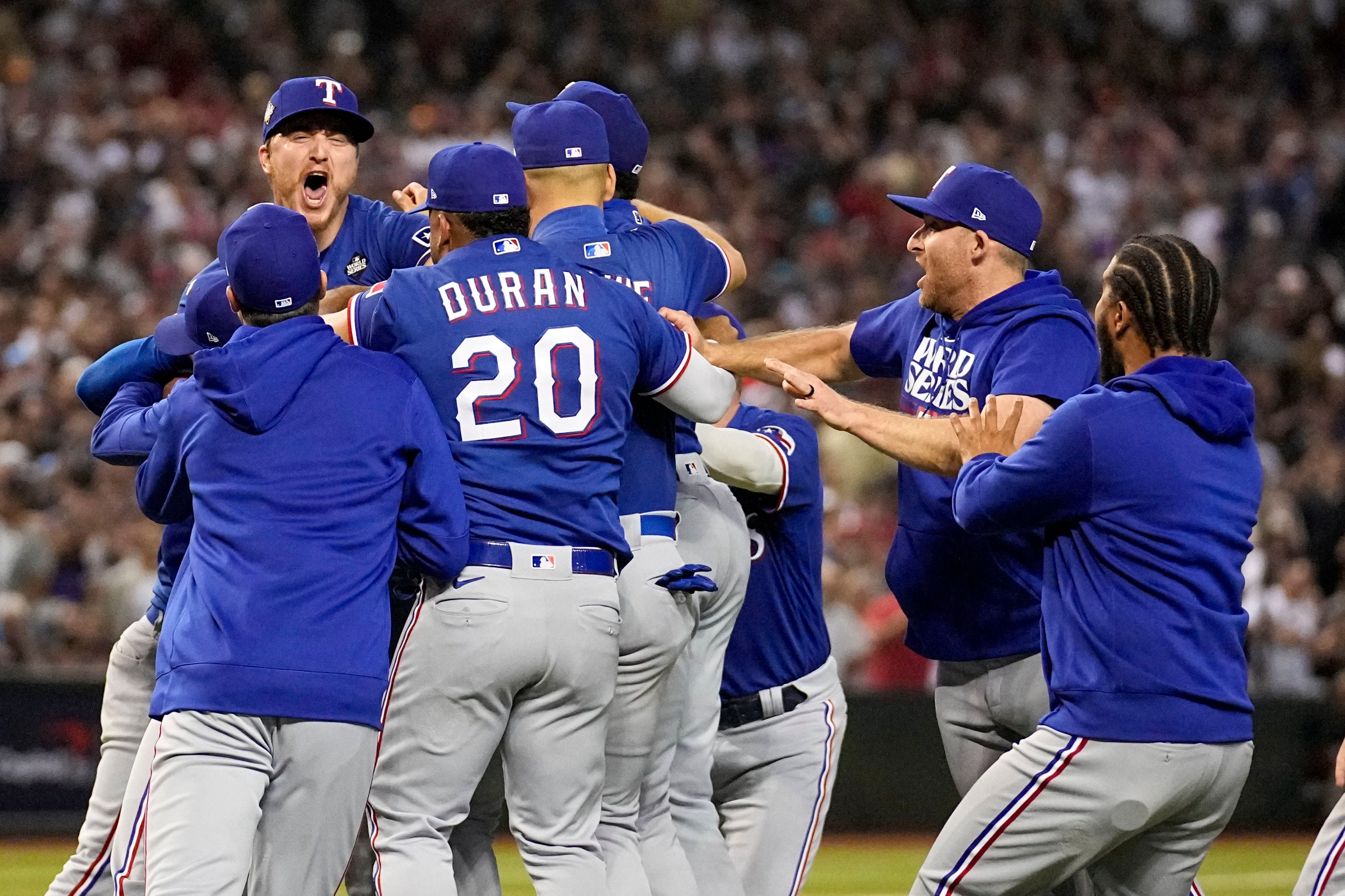 World Series: Rangers outlast Diamondbacks in Game 5 for 1st title