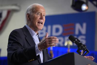 President Biden says he’s ‘staying in the race’ as he scrambles to save his candidacy