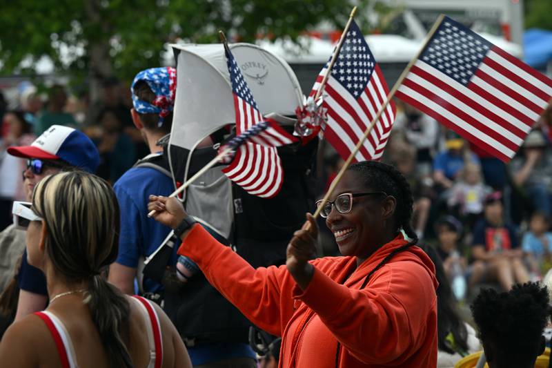 Photos: Crowds celebrate July 4th at Anchorage’s parade and festival
