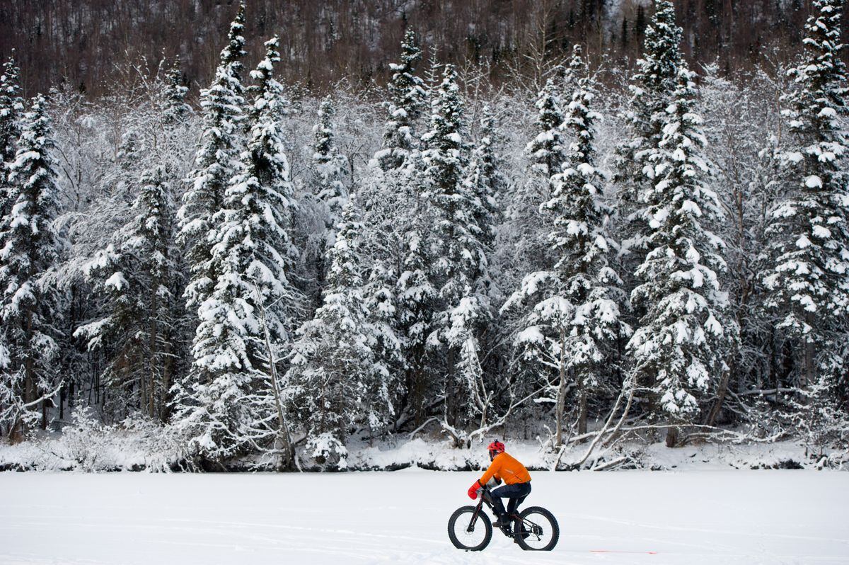 Photos Icy River Rampage winter bike race Alaska Dispatch News