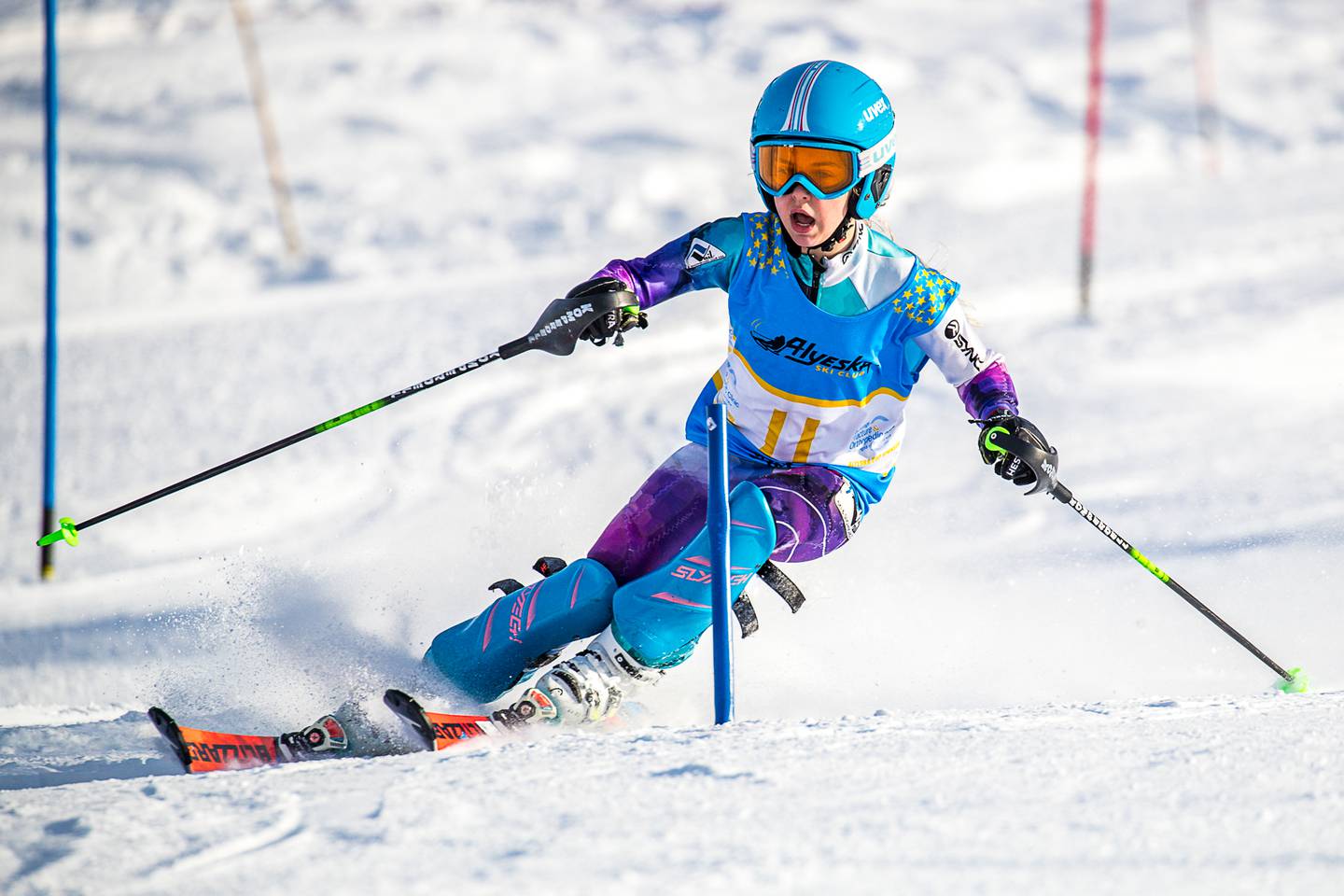 Folds sweeps U12 races at Alyeska Cup ski series
