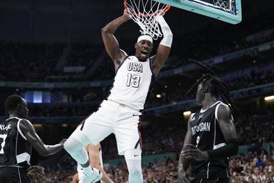 US tops South Sudan 103-86 at Paris Olympics, earns spot in men’s basketball quarterfinals