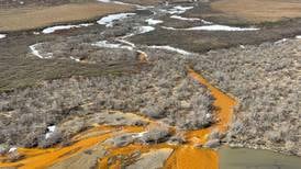 Alaska rivers are turning orange. Climate change could be to blame.