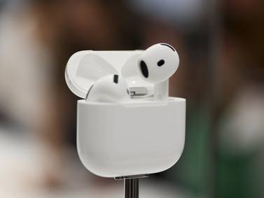 Apple unveils AirPods that can work as hearing aids