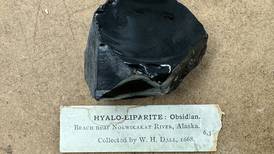 New insights from an unusual black rock found in Alaska in the 1860s