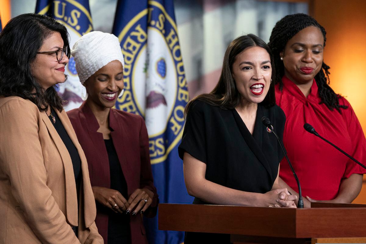 Four minority congresswomen condemn Trump attacks decried as ...