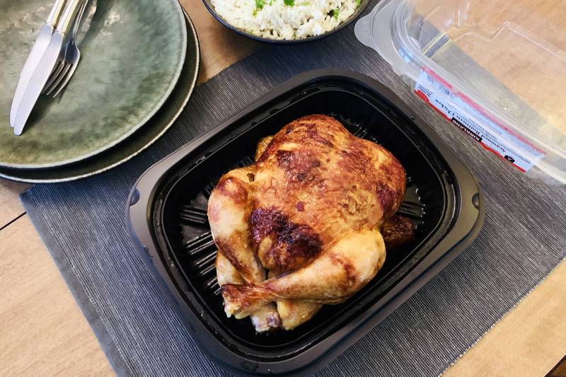 Costco’s rotisserie chicken is now sold in a bag. Some customers have panicked.
