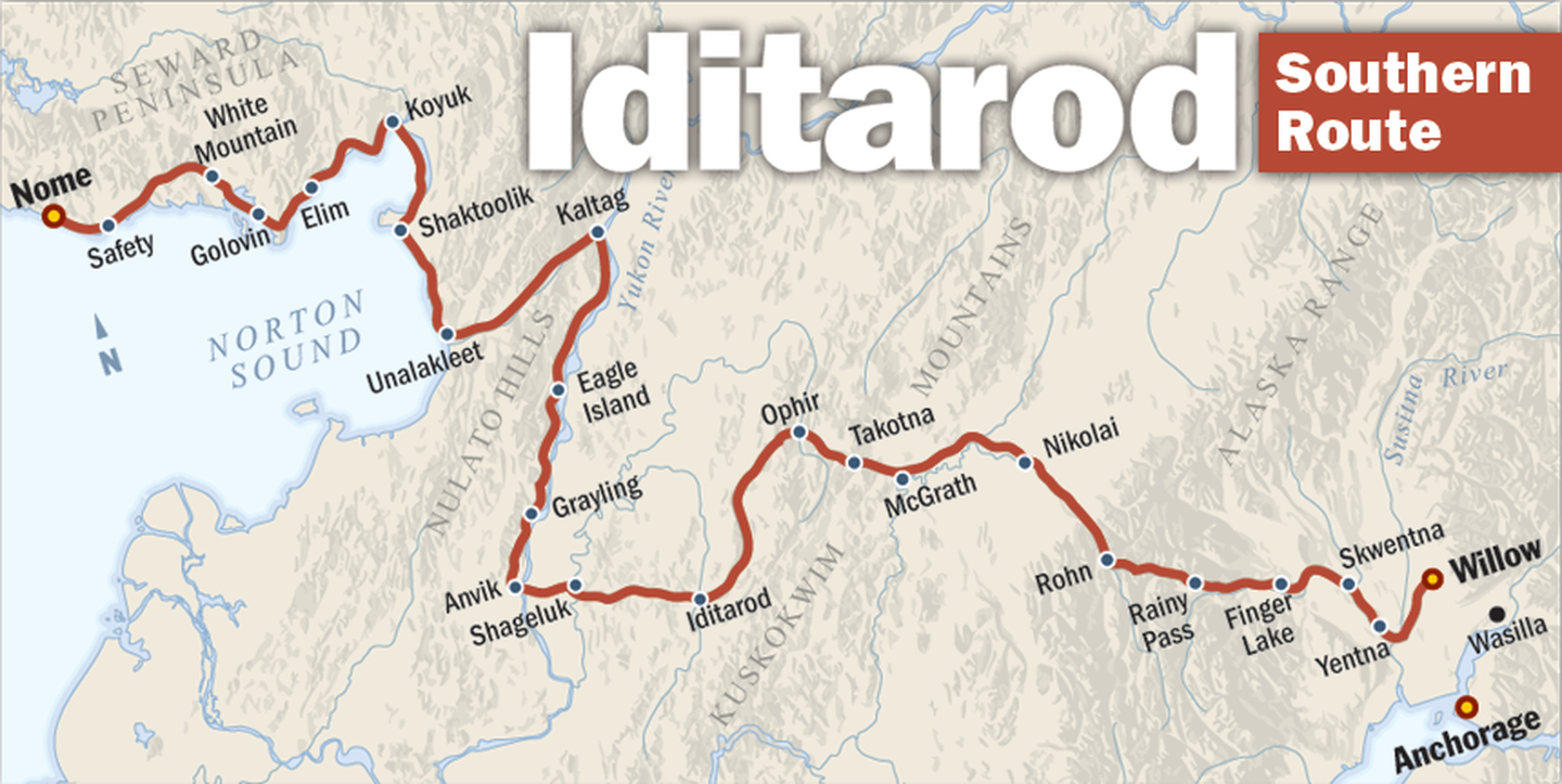 Iditarod 2023 Tracking dropped sled dogs, a trail conditions update