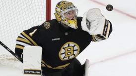 Anchorage goalie Jeremy Swayman’s status with the Bruins uncertain as NHL training camps open