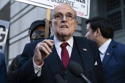 Giuliani disbarred in NY as court finds he lied repeatedly about Trump’s 2020 election loss