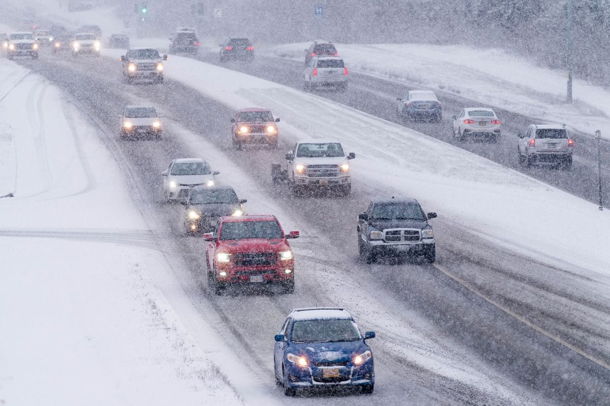 Snow Arrives In Anchorage And Matanuska Valley With A Total Of 5 9