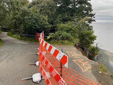 Point Woronzof erosion prompts Coastal Trail reroute