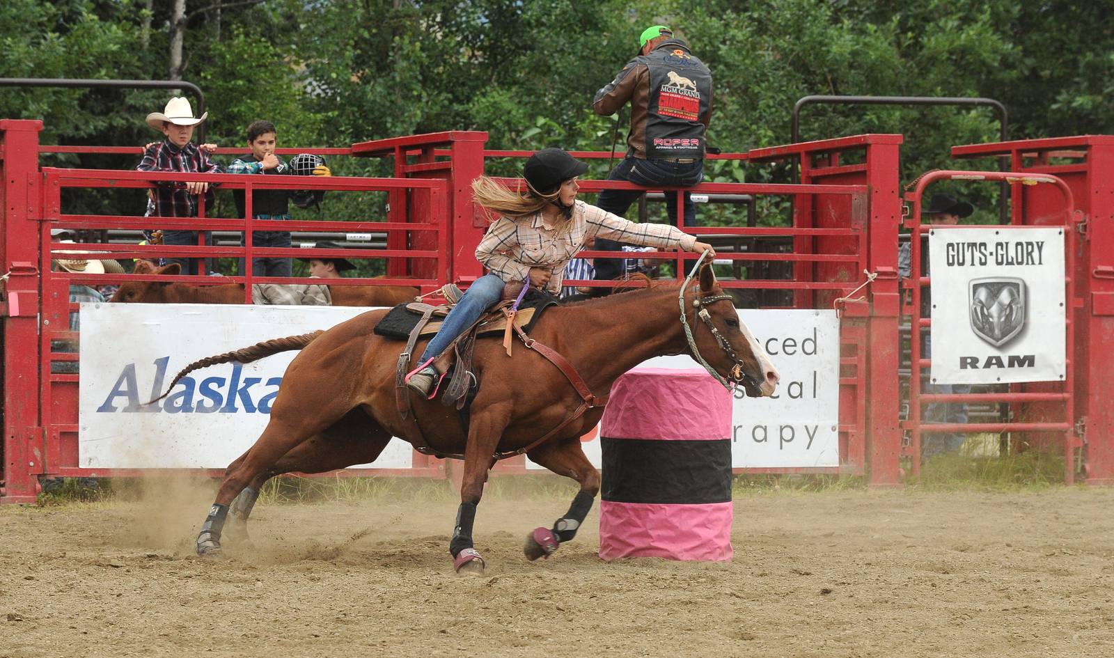 For younger cowpokes Alaska Rodeo’s Bear Paw Junior Rodeo Anchorage