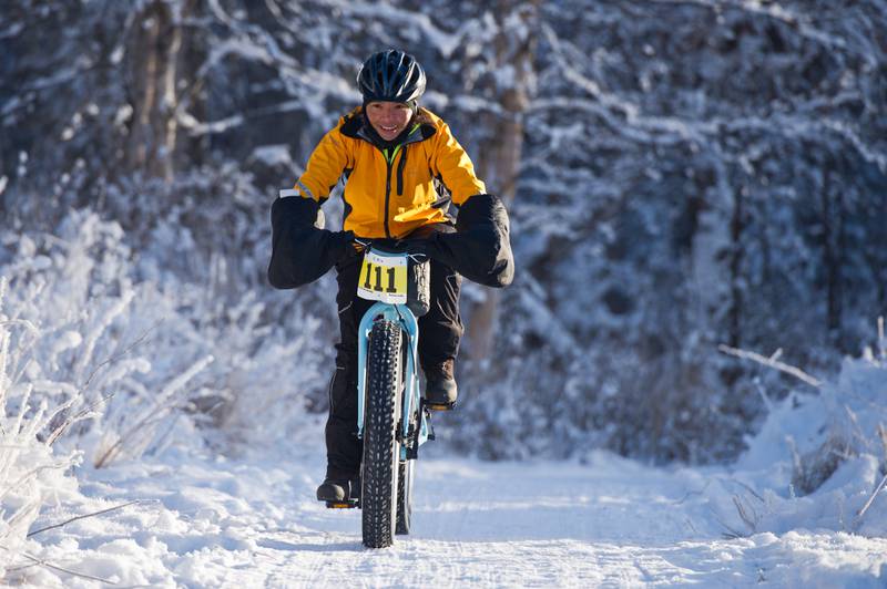 Photos Icy River Rampage winter bike race Anchorage Daily News