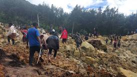 More than 100 people believed killed by landslide in Papua New Guinea