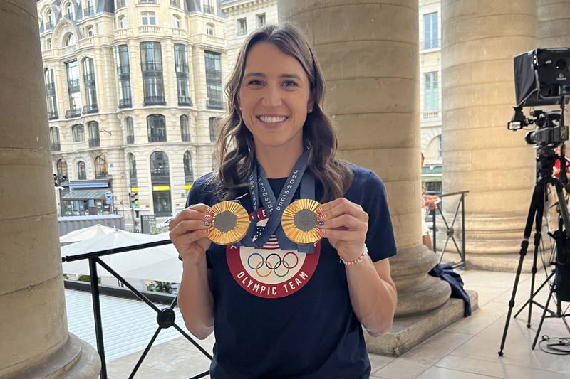 She arrived in Paris a relative unknown. But with 2 gold medals, Kristen Faulkner leaves the Olympics as a household name in Alaska.