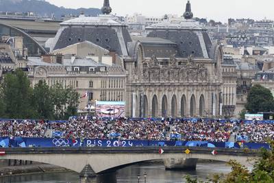 Paris Olympics begins with ambitious, sprawling opening ceremony on the River Seine