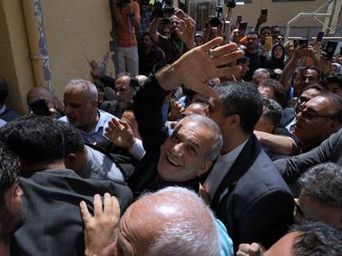 Reformist Pezeshkian wins Iran’s presidential runoff election, besting hard-liner Jalili 