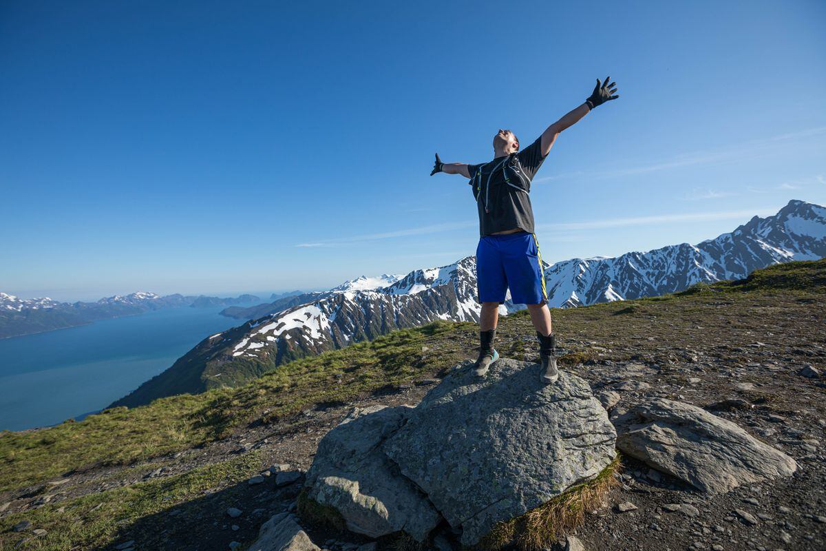 Two years after his fall, an Anchorage firefighter is scaling new ...