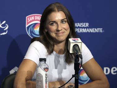 Alex Morgan retires from professional soccer and is expecting her second child