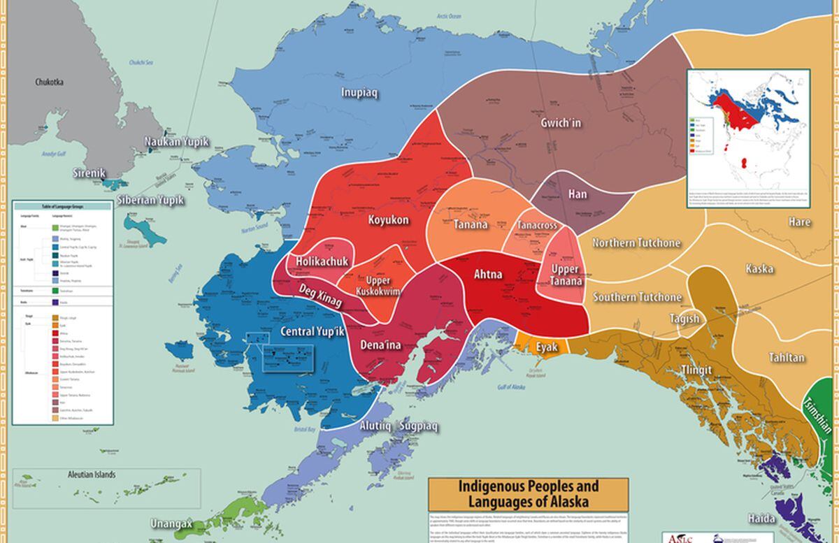 Alaska S Indigenous Languages Map Gets Updated For First Time In 30   Language Maptiff Phixr 