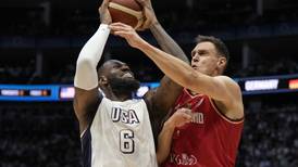 LeBron James scores final 11 points for U.S. in 92-88 win over Germany as pre-Olympic tour ends