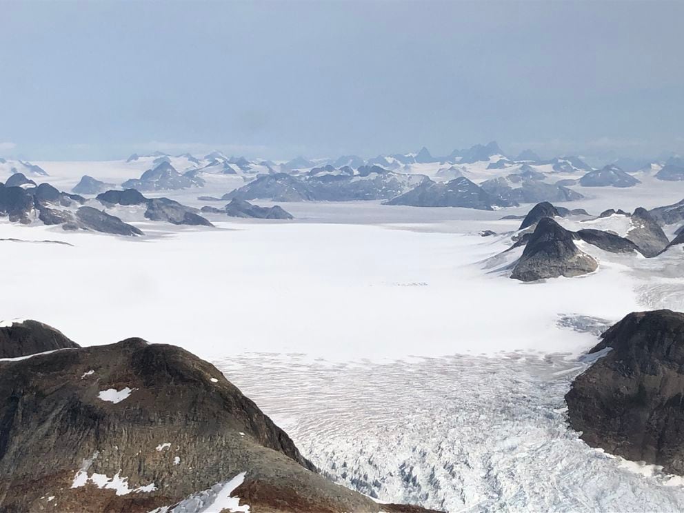 The last advancing Juneau Icefield glacier begins its retreat ...