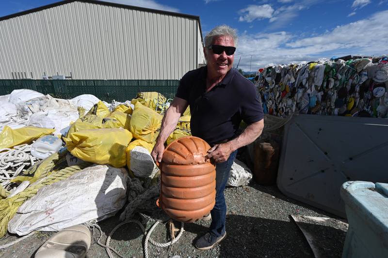 A former fisherman is turning trash into plastic lumber and expanding Anchorage recycling options