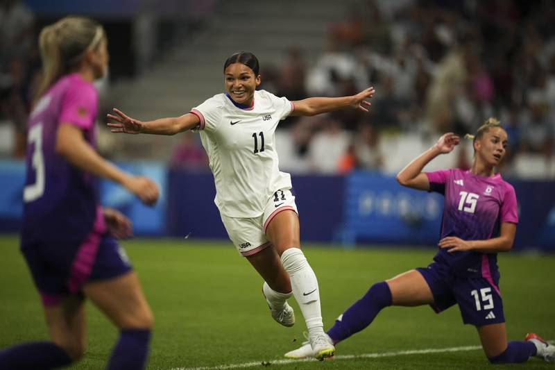 US women beat Germany 4-1 at Olympics and Canada tops France 2-1 amid drone-spying scandal