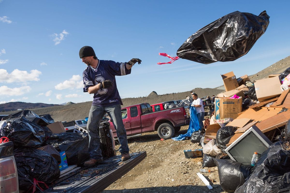 Anchorage landfill will take springcleaning garbage for free the next