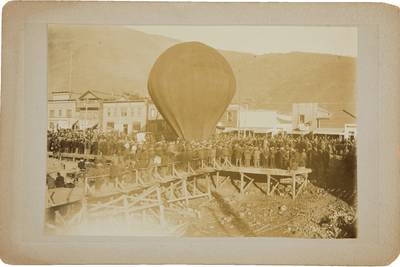 Decades before Anchorage’s hot air balloon heyday, the ‘Prince of the Air’ took to Alaska’s skies