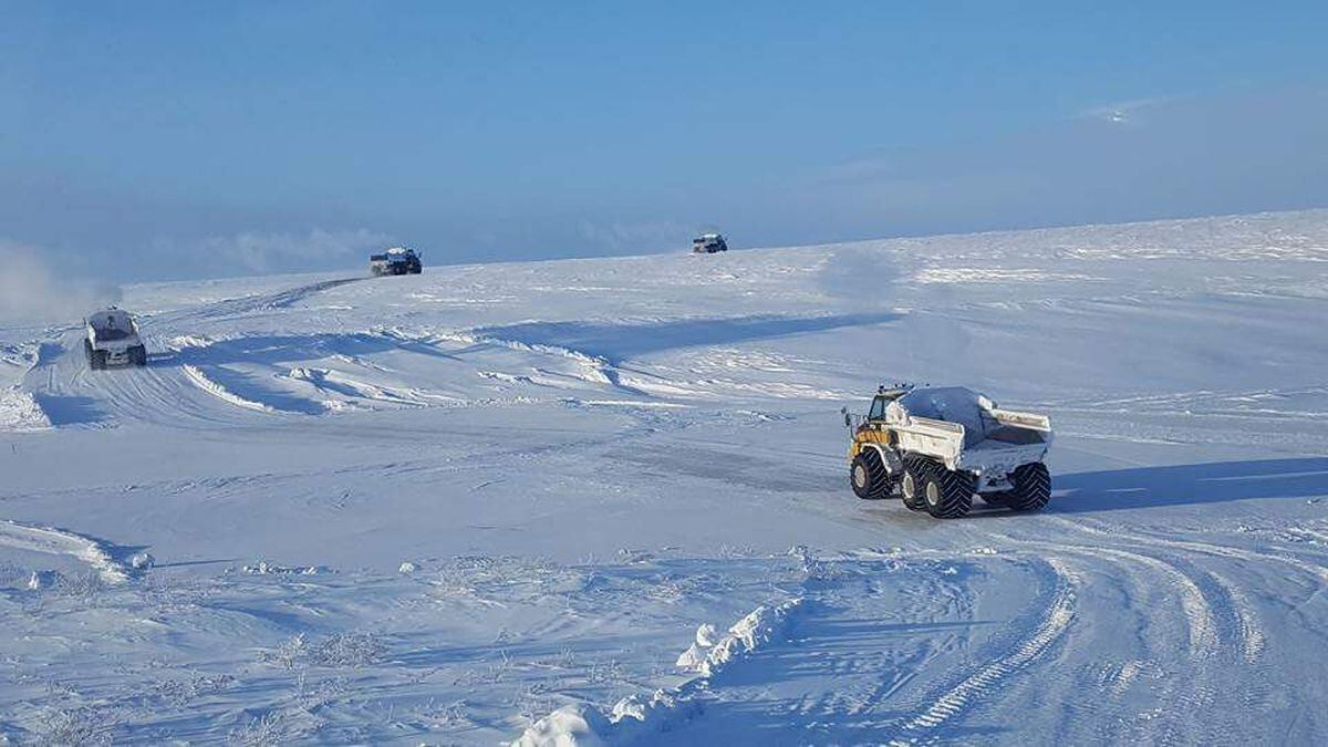 New snow roads will link Alaska's road system to Arctic ...
