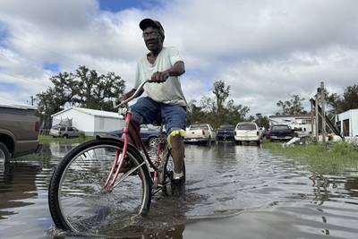 Francine weakens and moves inland after lashing Louisiana