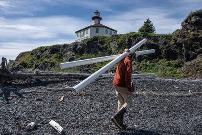 On a remote Southeast Alaska island, a beacon for historic preservation