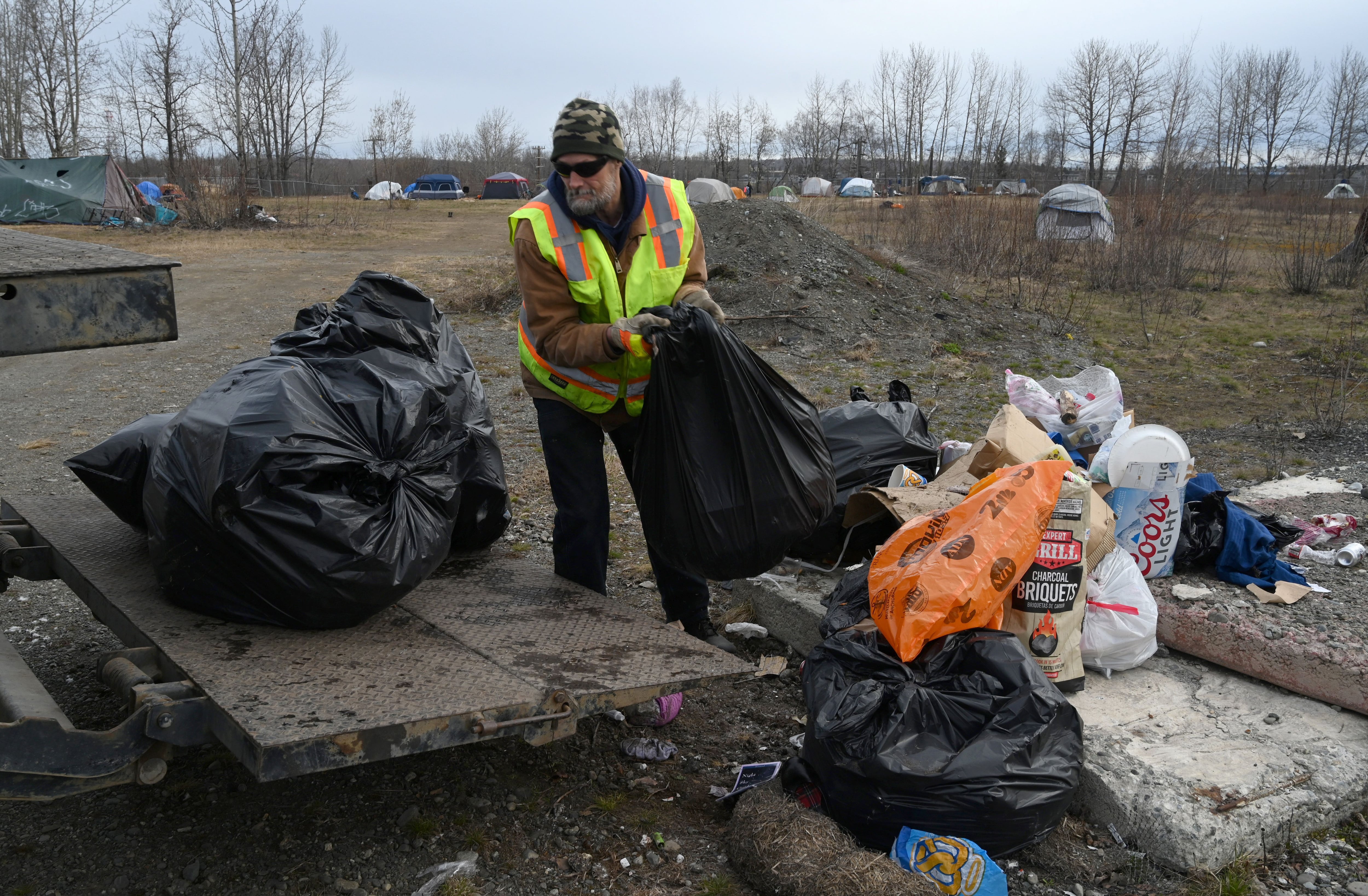 The charge to pick up extra garbage bags has gone up for many Anchorage  residents