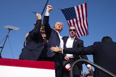 Photos: Shooting at Trump rally in Pennsylvania